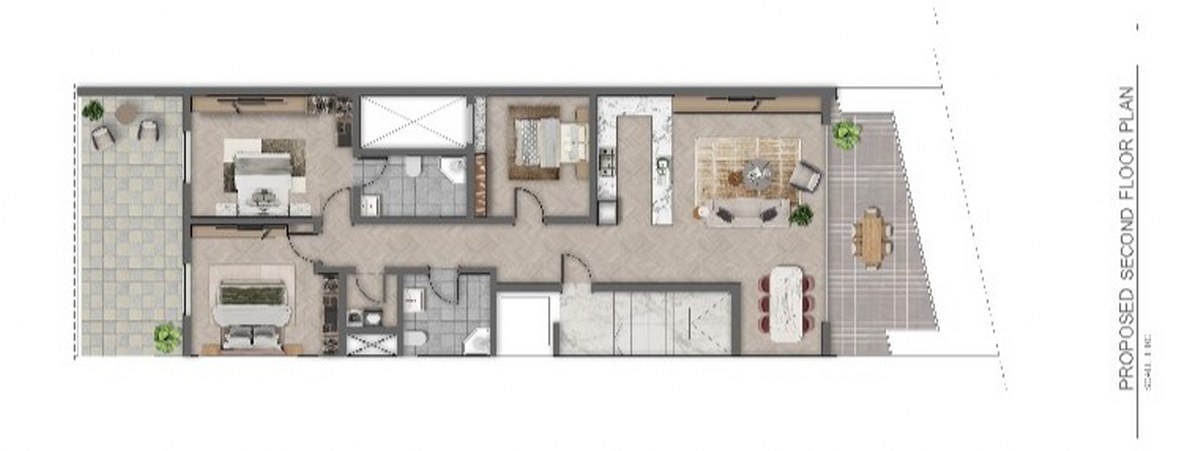 Showroom + Apartments