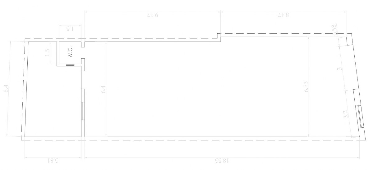 Business Centre with a Roof Terrace