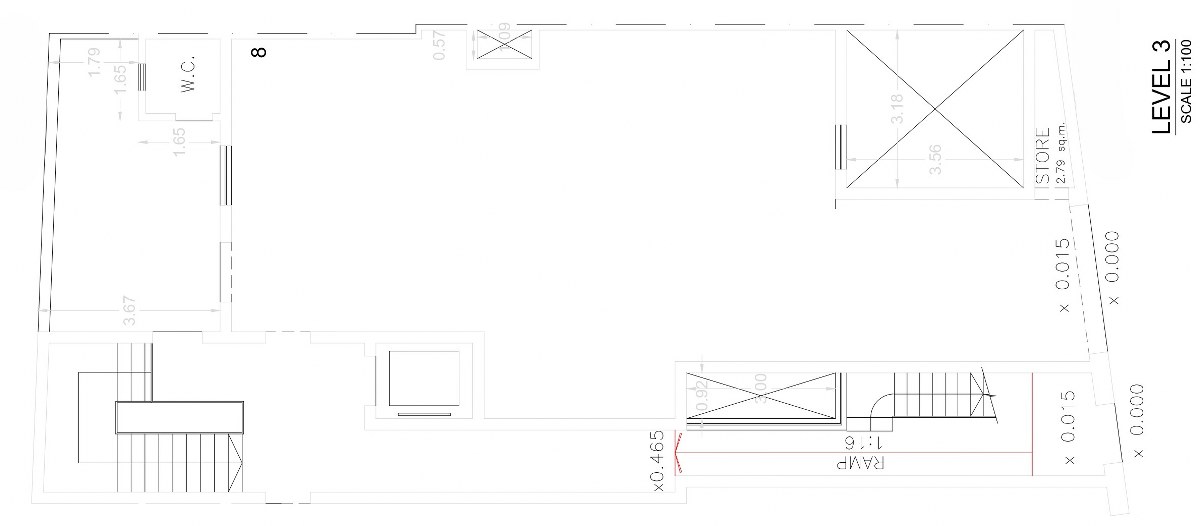 Business Centre with a Roof Terrace
