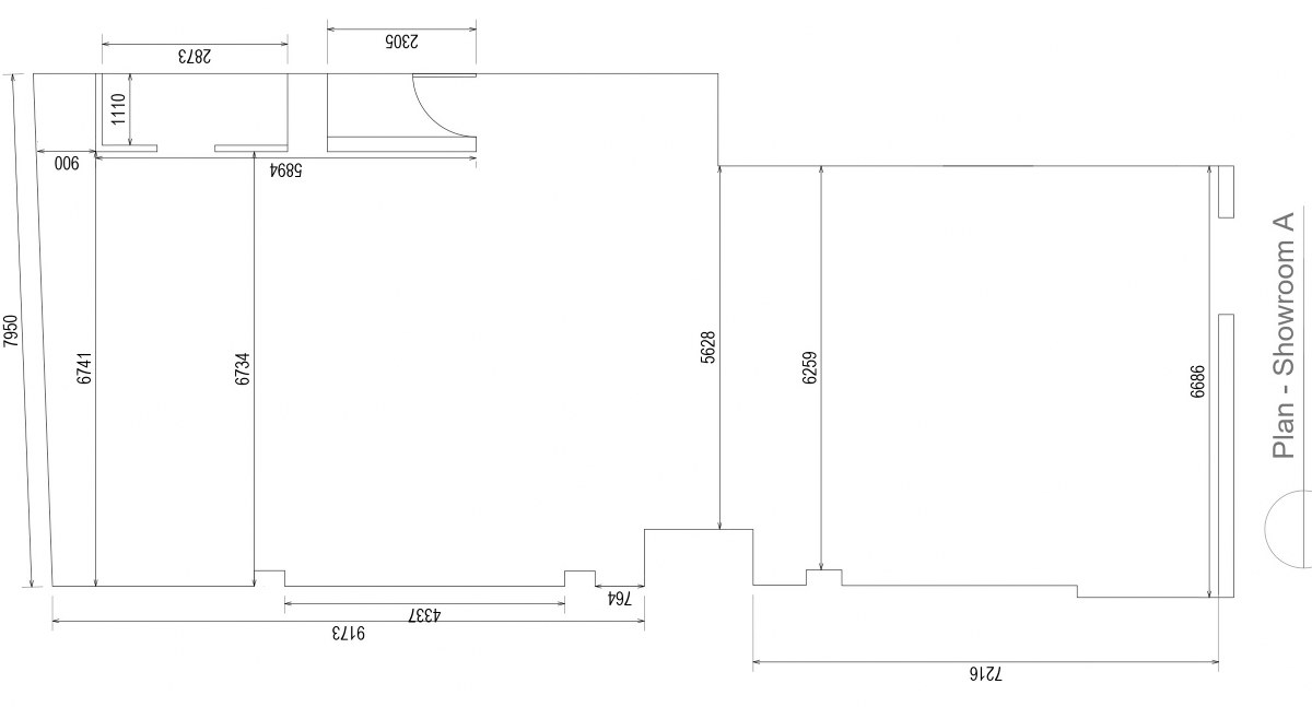 Business Centre with a Roof Terrace