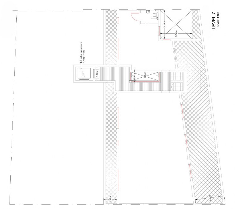 Business Centre with a Roof Terrace
