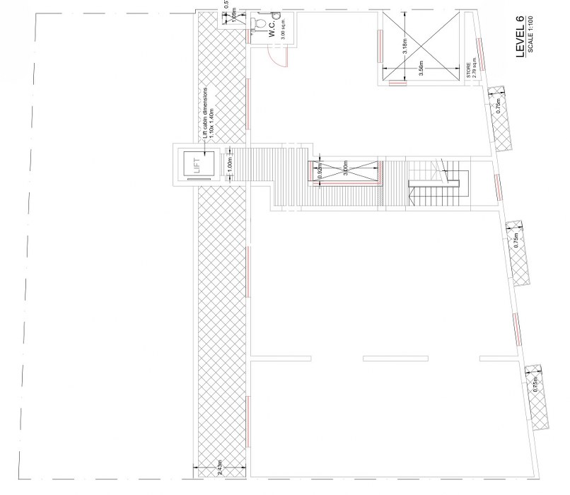 Business Centre with a Roof Terrace