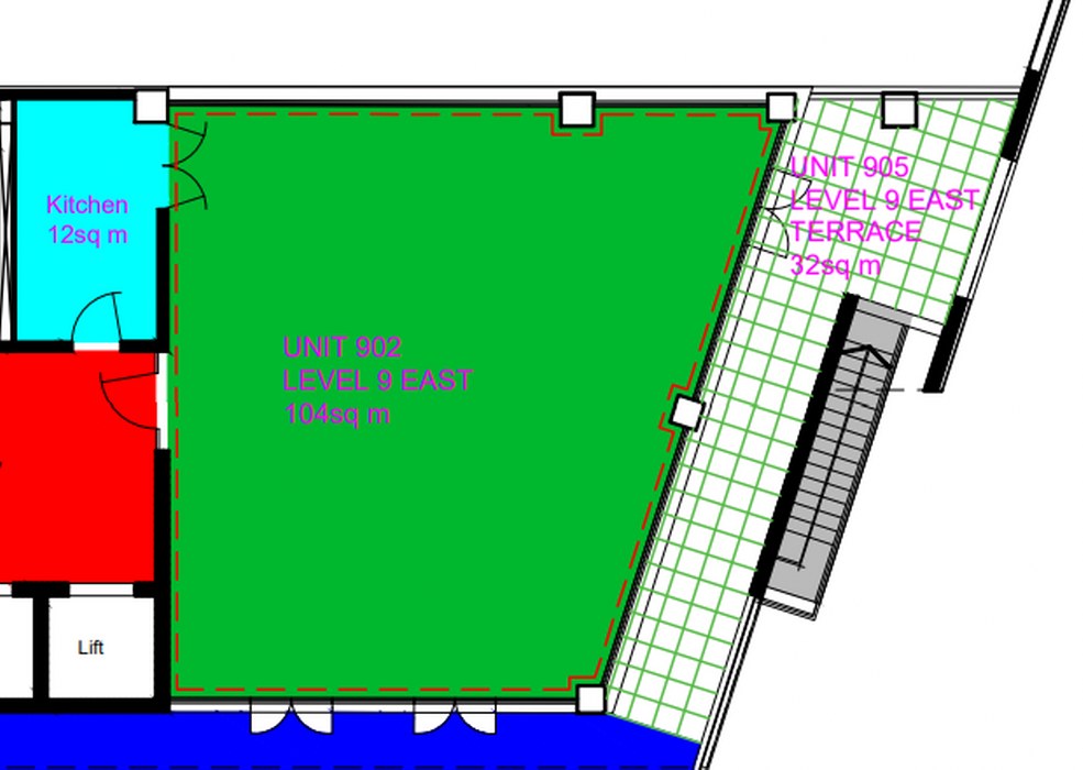 Penthouse Office with Views