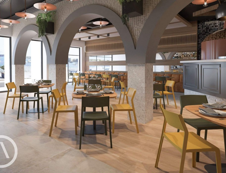 Restaurant with Sea Views