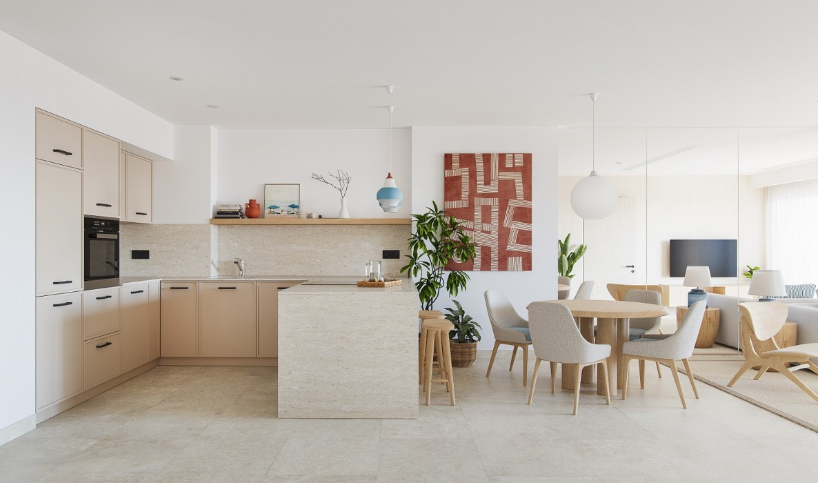 Luxury apartment with sea views