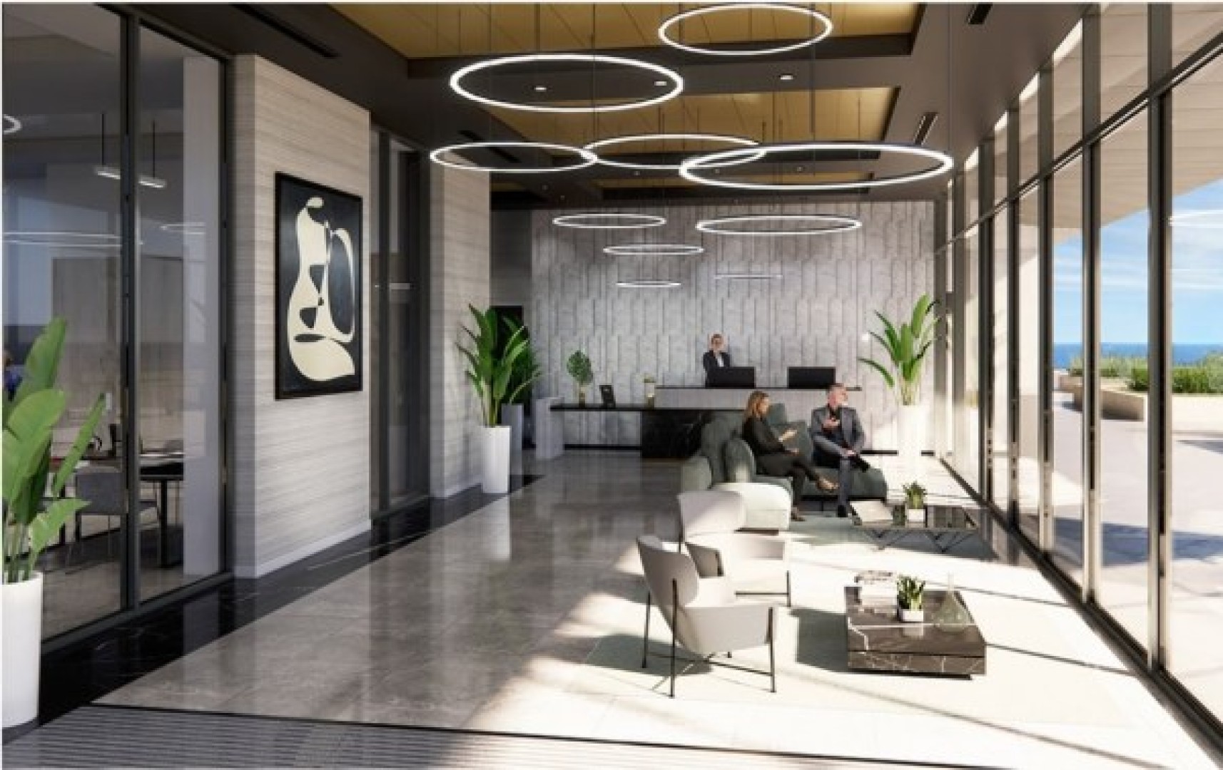 Luxury property with views