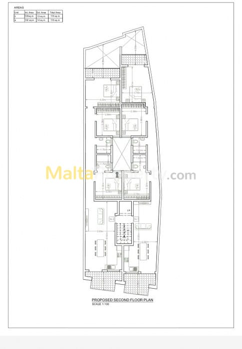Xaghra 3-Bed Apartment in Shell Form for Sale