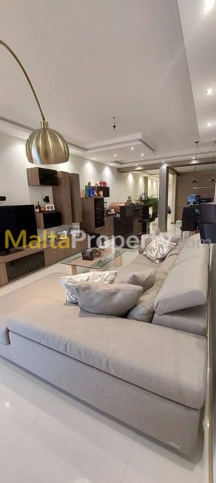 Partly Furnished Apartment with 140 SQM Internal Area