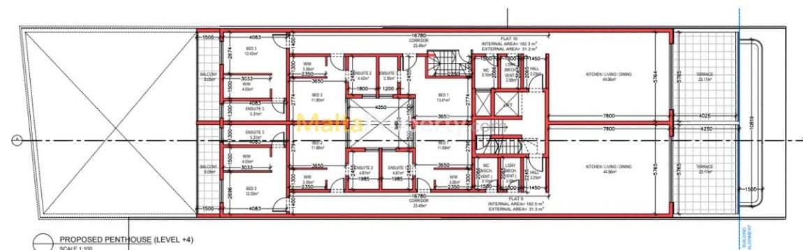 Penthouse with Terrace