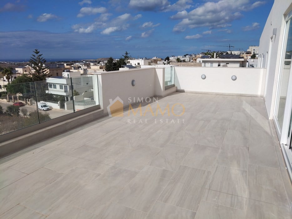 View of Penthouse with Country Views | Simon Mamo Real Estate in Malta, Gozo