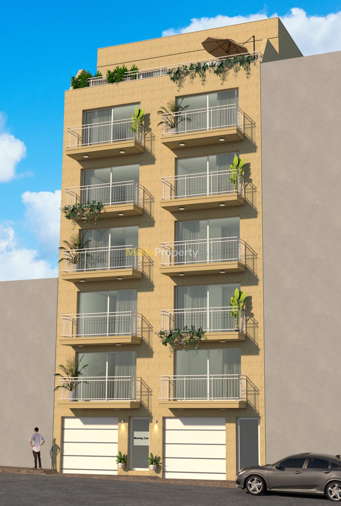Apartment with a Balcony