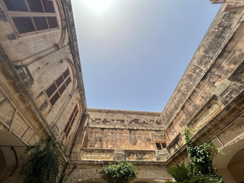 Palazzo with a Courtyard