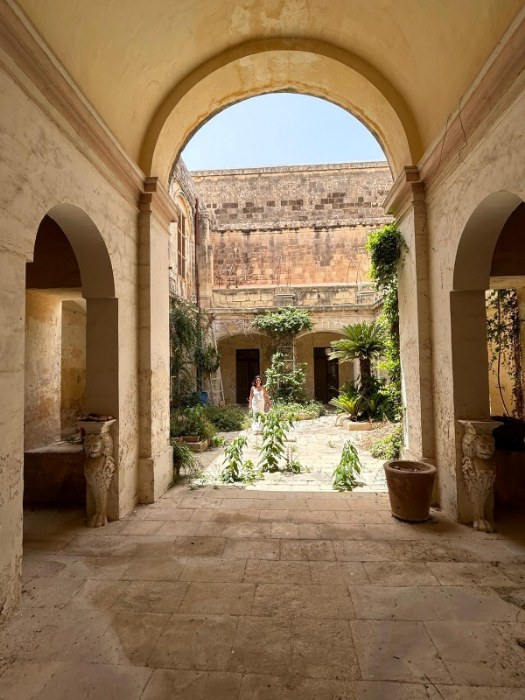 Palazzo with a Courtyard